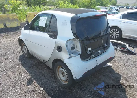 2017 Smart Fortwo from USA, damaged, VIN WMEFJ5DA3HK169258
